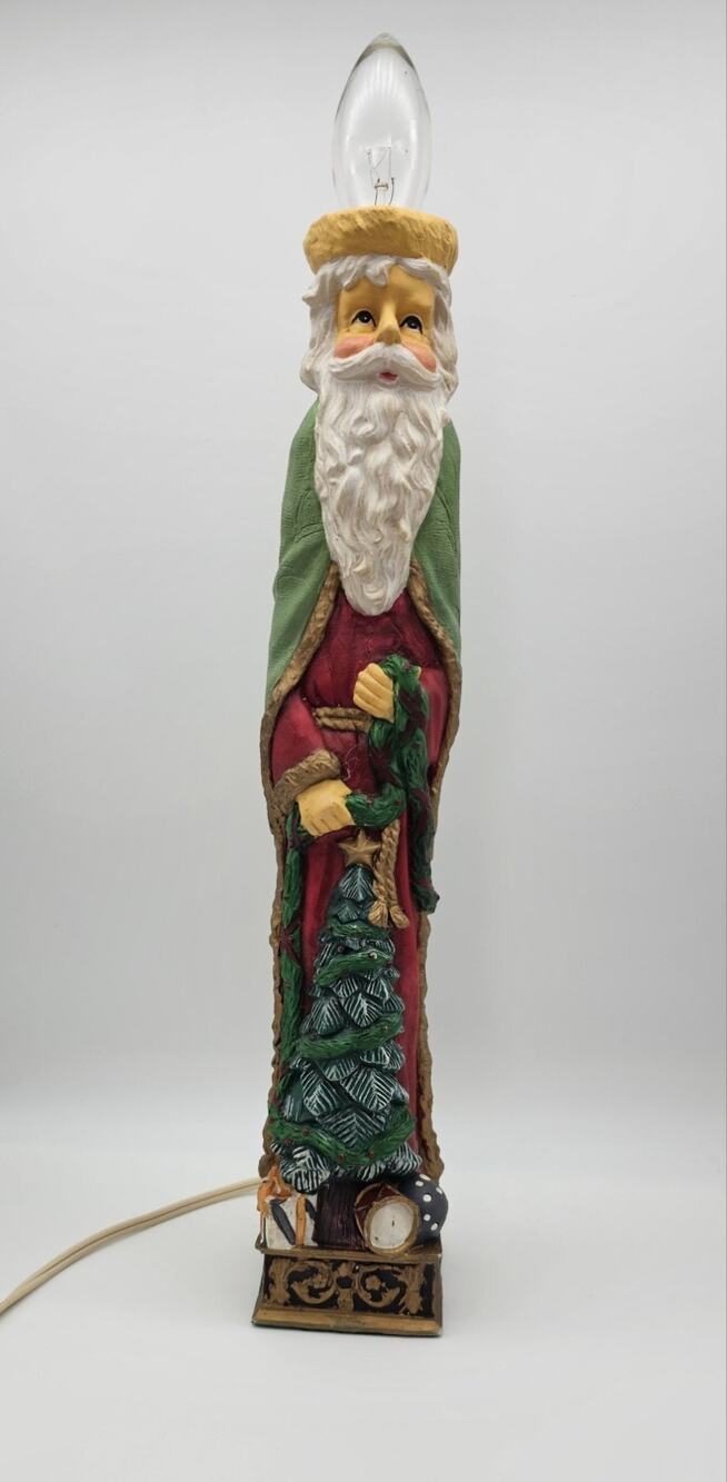 Trim-At-Home Vintage Santa Lamp Night Light
